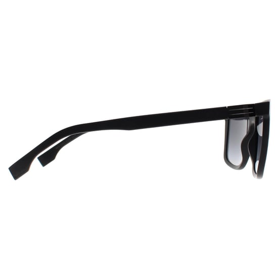 Hugo Boss Rechthoek Heren Mat Zwart Donkergrijs Kleurverloop BOSS 1699/S - Image 4