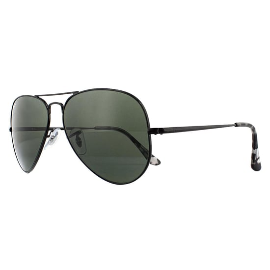 Ray-Ban Aviator Unisex Zwart Groene Zonnebril - Image 2