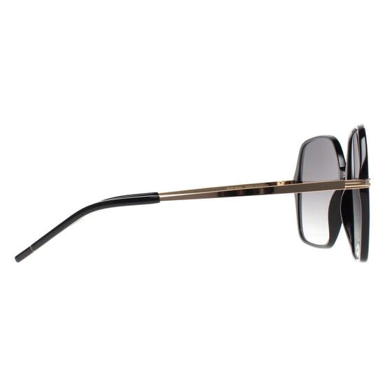 Hugo Boss Square Womens Zwart Goud Grijs Kleurverloop BOSS 1660/S - Image 4