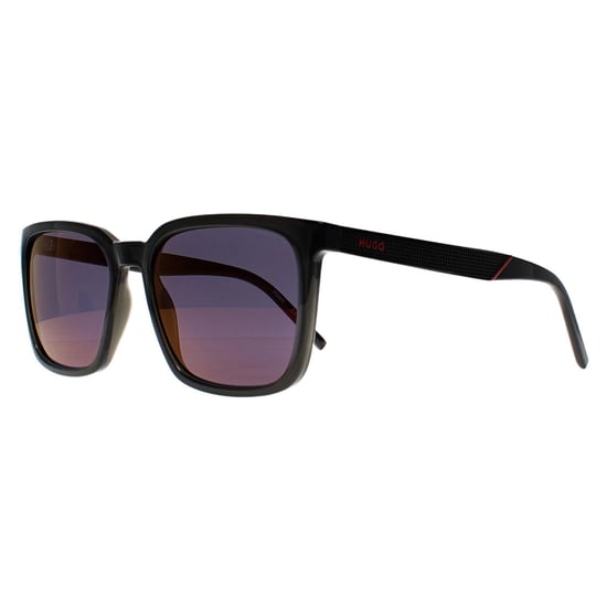 Hugo by Hugo Boss Vierkant Heren Zwart Rood Spiegel HG 1327/S - Image 2