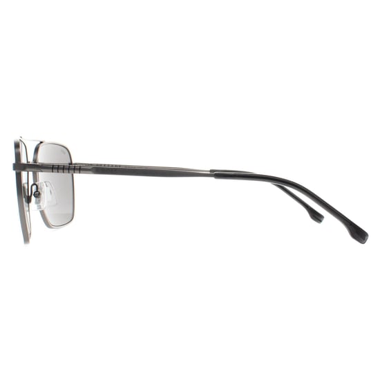 Hugo Boss Aviator Heren Mat Donker Ruthenium Grijs Gepolariseerd BOSS 1414/S - Image 3