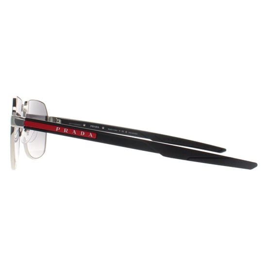 Prada Sport Aviator Heren Zilver Grijs Gradiënt Gepolariseerd PS54WS - Image 3