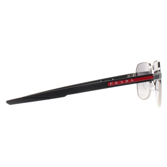 Prada Sport Aviator Heren Zilver Grijs Gradiënt Gepolariseerd PS54WS - Image 4