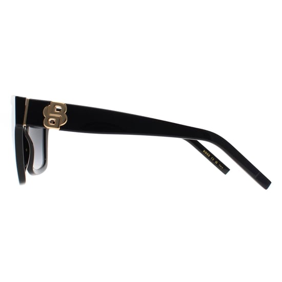 Hugo Boss Square Womens Zwart Donkergrijs Kleurverloop BOSS 1744/S - Image 3