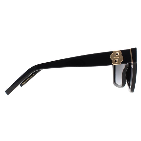 Hugo Boss Square Womens Zwart Donkergrijs Kleurverloop BOSS 1744/S - Image 4