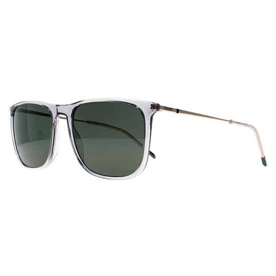 Hugo by Hugo Boss Rechthoek Unisex Transparant Grijs Goud Groen HG 1319/S - Image 2