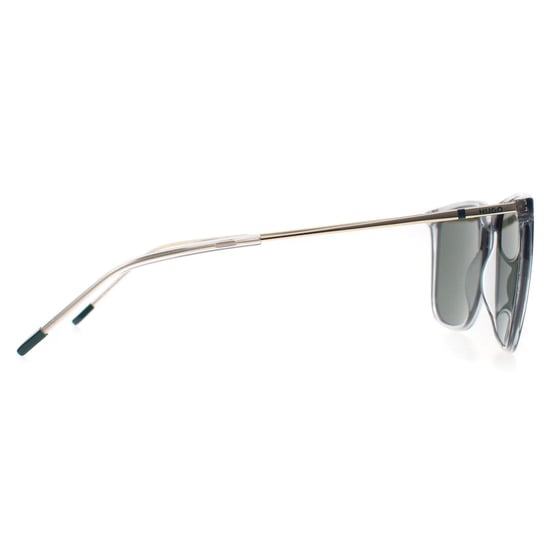 Hugo by Hugo Boss Rechthoek Unisex Transparant Grijs Goud Groen HG 1319/S - Image 4