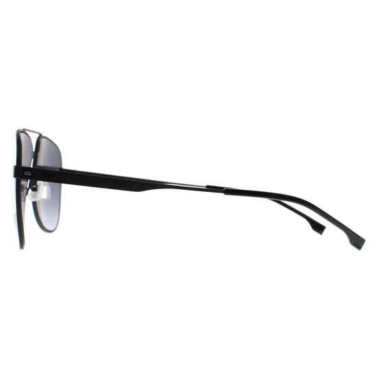 Hugo Boss Aviator Heren Mat Zwart Donkergrijs Kleurverloop BOSS 1641/S - Image 3