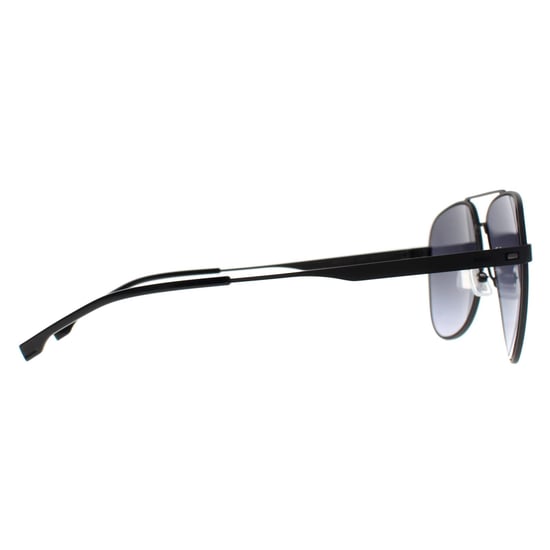 Hugo Boss Aviator Heren Mat Zwart Donkergrijs Kleurverloop BOSS 1641/S - Image 4