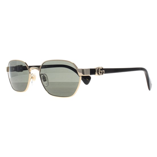 Gucci Ovaal Dames Goud Grijs GG1593S - Image 2