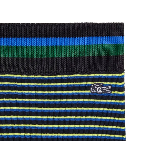 Lacoste Dames/Dames Goop Rib Gebreide Shorts (Blauw) - Image 3