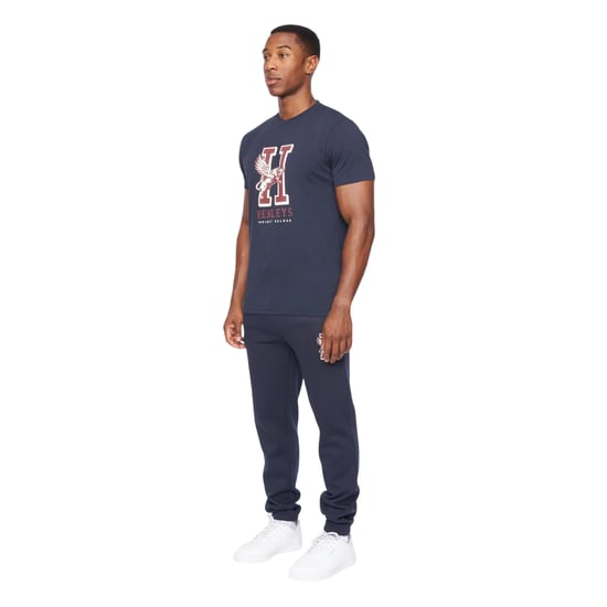 Henleys Heren Belton T-Shirt (Marine) - Image 3