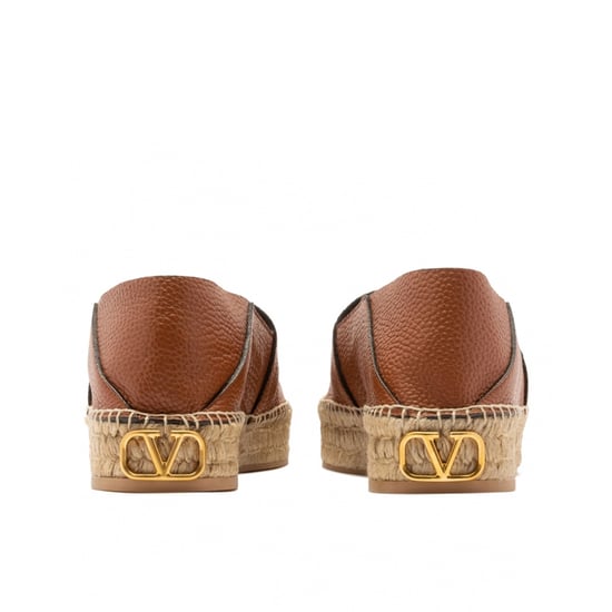 Valentino Garavani leren espadrilles met logo-plaque - Image 3