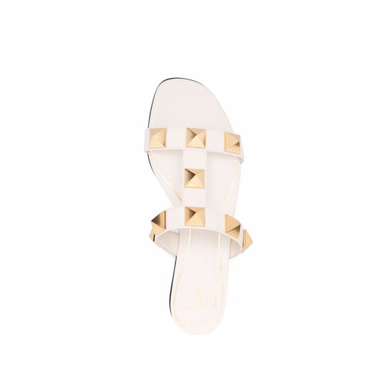 Valentino Garavani Roman Stud Leren Flip-Flops - Image 3