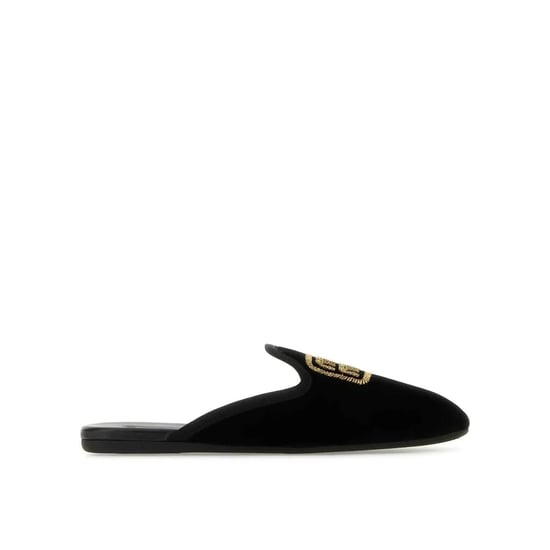 Miu Miu Logo Borduur Slip-On Muilezels - Image 1