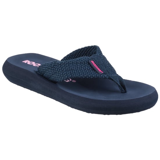 Rocket Dog Dames/dames Zonsondergangsslip op sandalen (Marine) - Image 2
