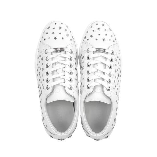 Jimmy Choo Cash Star Leren Sneakers - Image 3