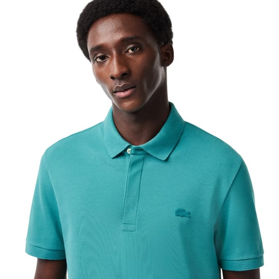 Lacoste Heren Paris Stretch Regular Poloshirt (Groen) - Image 3