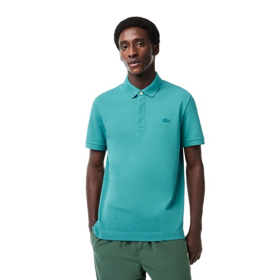 Lacoste Heren Paris Stretch Regular Poloshirt (Groen) - Image 5