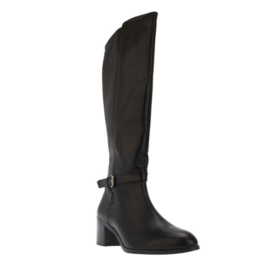 Dune London Dames/Dames Trusti Casual Leren Kniehoge Laarzen (Zwart) - Image 4