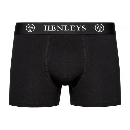 Henleys Heren McBlacken Boxershorts (Set van 7) (Zwart) - Image 3