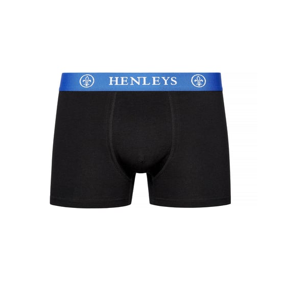 Henleys Heren Primas Boxershorts (Set van 5) (Zwart) - Image 5