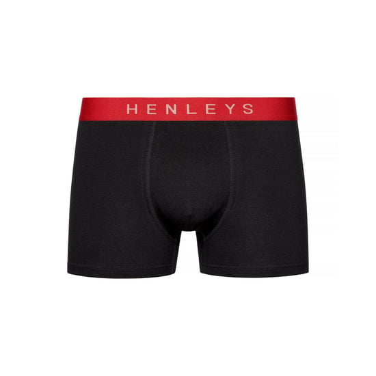 Henleys Heren Blackiris Boxershorts (Set van 5) (Zwart) - Image 3