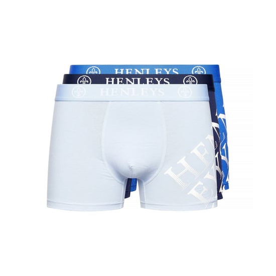 Henleys Heren Tringles Boxershorts (Set van 3) (Veelkleurig) - Image 1