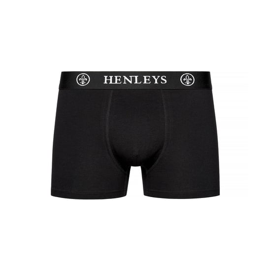 Henleys Heren McBlacken Boxershorts (Set van 3) (Zwart) - Image 3
