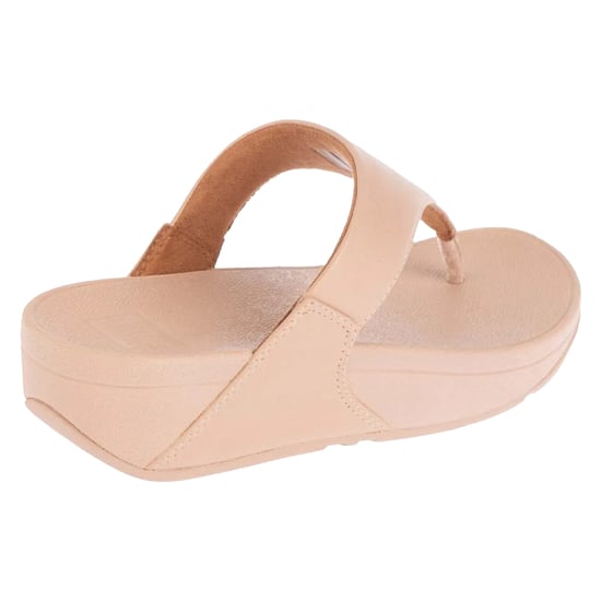 FitFlop Dames/Dames Lulu Shimmer teenpost sandalen (Beige) - Image 2