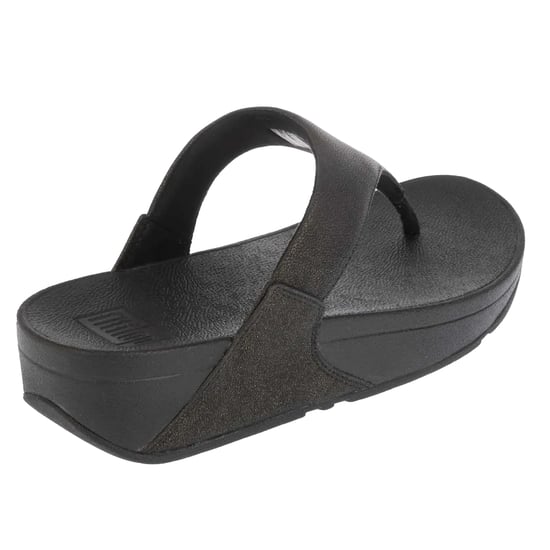 FitFlop Dames/Dames Lulu Shimmer teenpost sandalen (Zwart) - Image 2