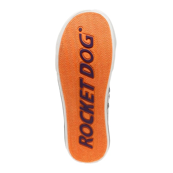 Rocket Dog Dames/Dames Jazzin Wales Trainers (Zwart, Wit) - Image 2