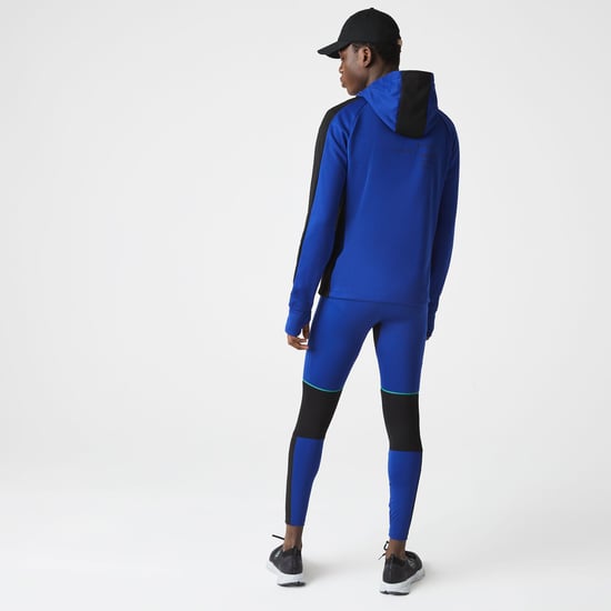 Men's Lacoste Sport Leggings in Blue - Image 2