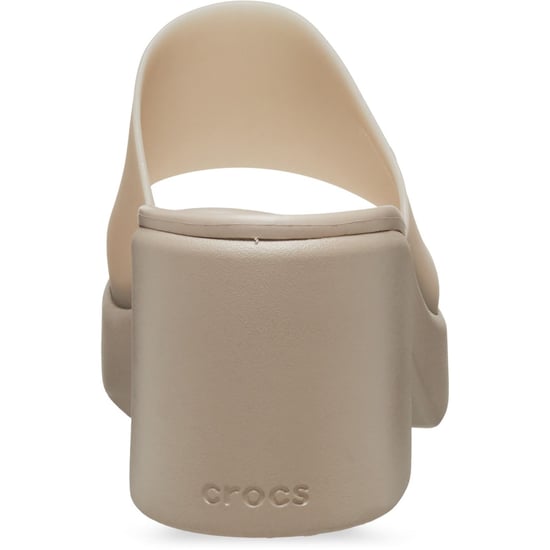 Crocs Brooklyn Slide Heel Dames Taupe Sandalen - Image 2