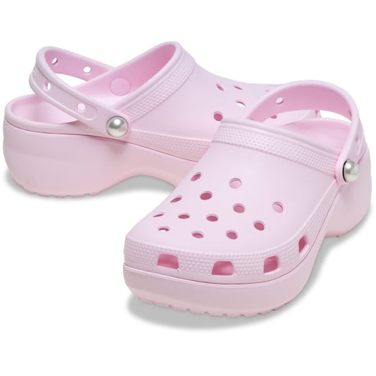 Crocs Classic Platform Thermoplastische Roze Klompen Voor Dames - Image 3
