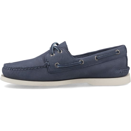Sperry Authentic 2 Eye Leren Heren Donkerblauwe Bootschoenen - Image 4