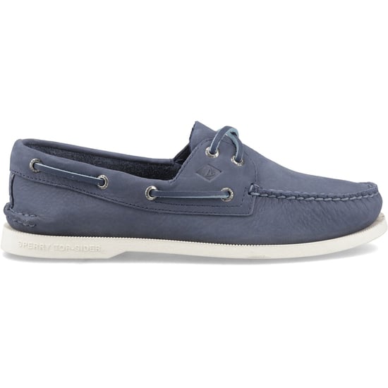 Sperry Authentic 2 Eye Leren Heren Donkerblauwe Bootschoenen - Image 5