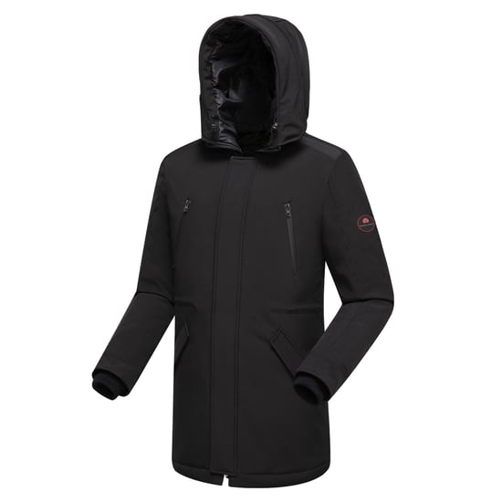 Norlund Jas winter Bismo Softshell Parka Zwart - Image 2