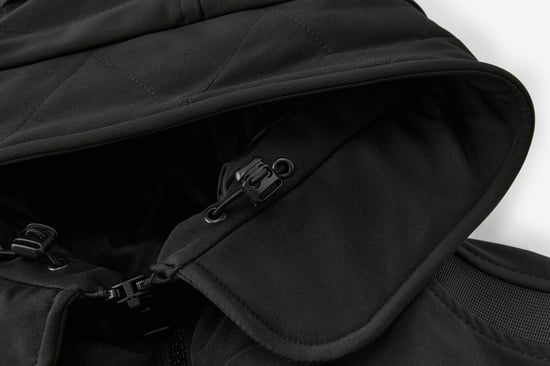 Norlund Jas winter Bismo Softshell Parka Zwart - Image 5