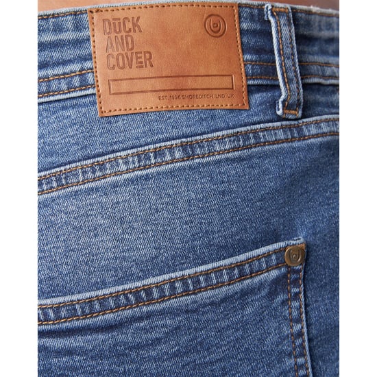 Duck and Cover Rechte Jeans Heren (Stone Wash) - Image 3