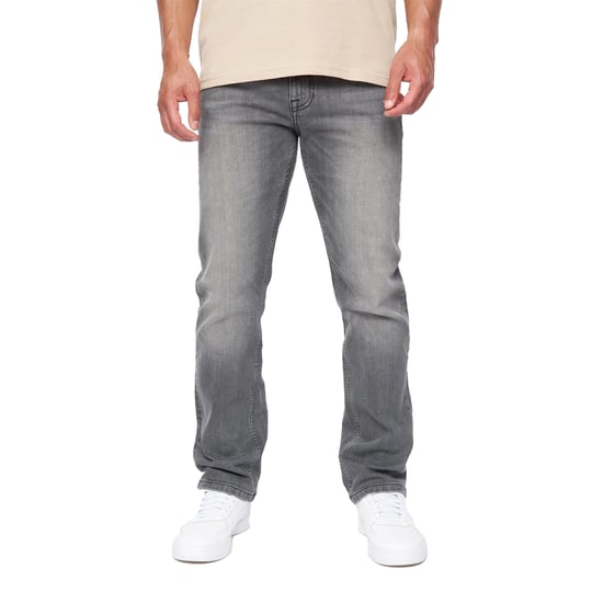 Duck and Cover Rechte Jeans Heren (Grijs) - Image 1