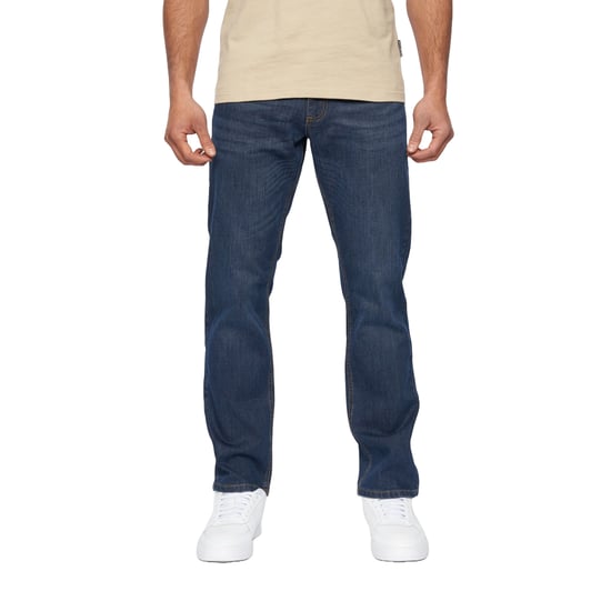 Duck and Cover Heren Hydras Straight Leg Jeans (Donkere wasbeurt) - Image 1