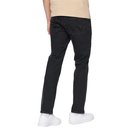 Duck and Cover Heren Hydras Straight Leg Jeans (Zwart) - Image 2