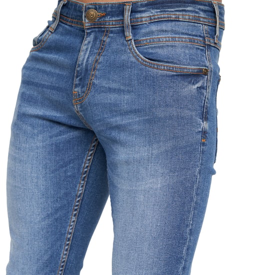 Duck and Cover Heren Maylead Slim Jeans (Stone Wash) - Image 4