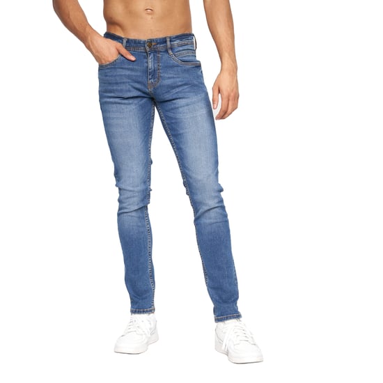Duck and Cover Heren Maylead Slim Jeans (Stone Wash) - Image 6