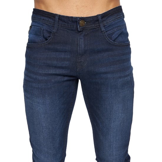 Duck and Cover Heren Maylead Slim Jeans (Donkere wasbeurt) - Image 3