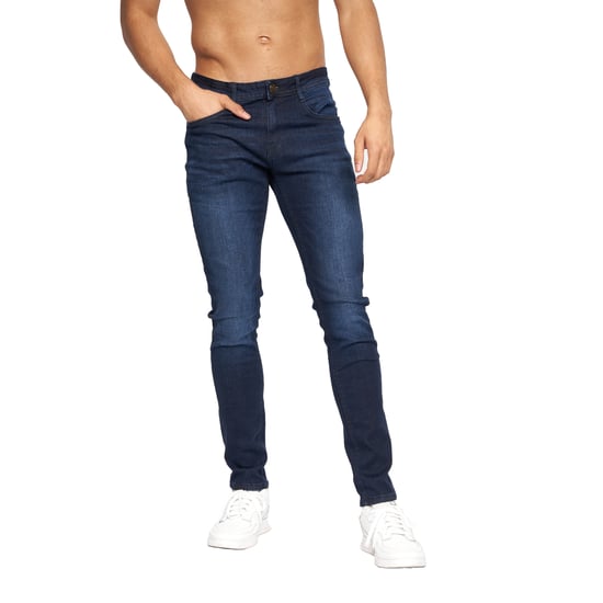 Duck and Cover Heren Maylead Slim Jeans (Donkere wasbeurt) - Image 6