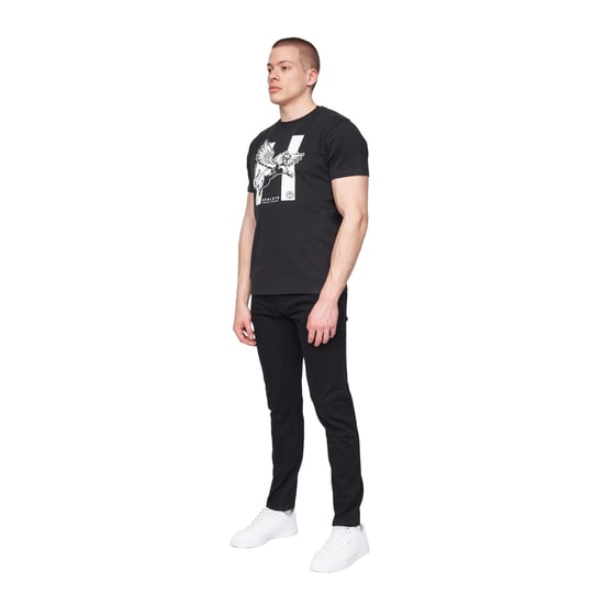 Henleys Heren Mayhen Slim Jeans (Zwart) - Image 3