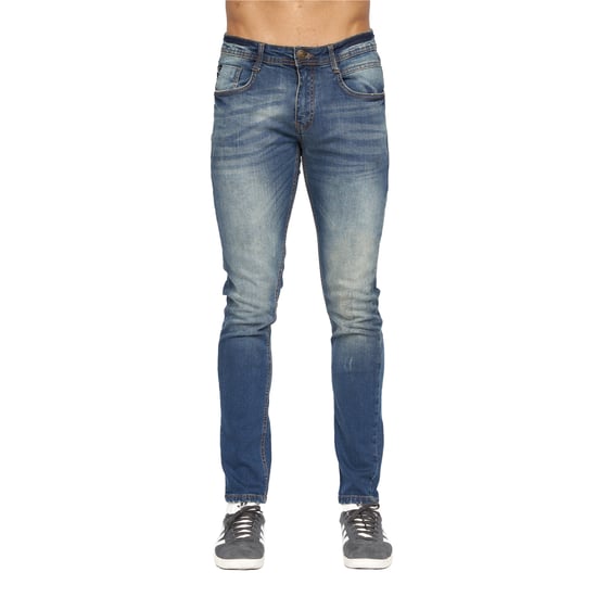 Duck and Cover Heren Tranfold Slim Jeans (Blauw getint) - Image 1
