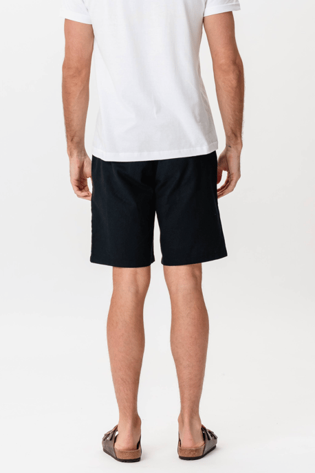 Linnen shorts - zwart - Image 6